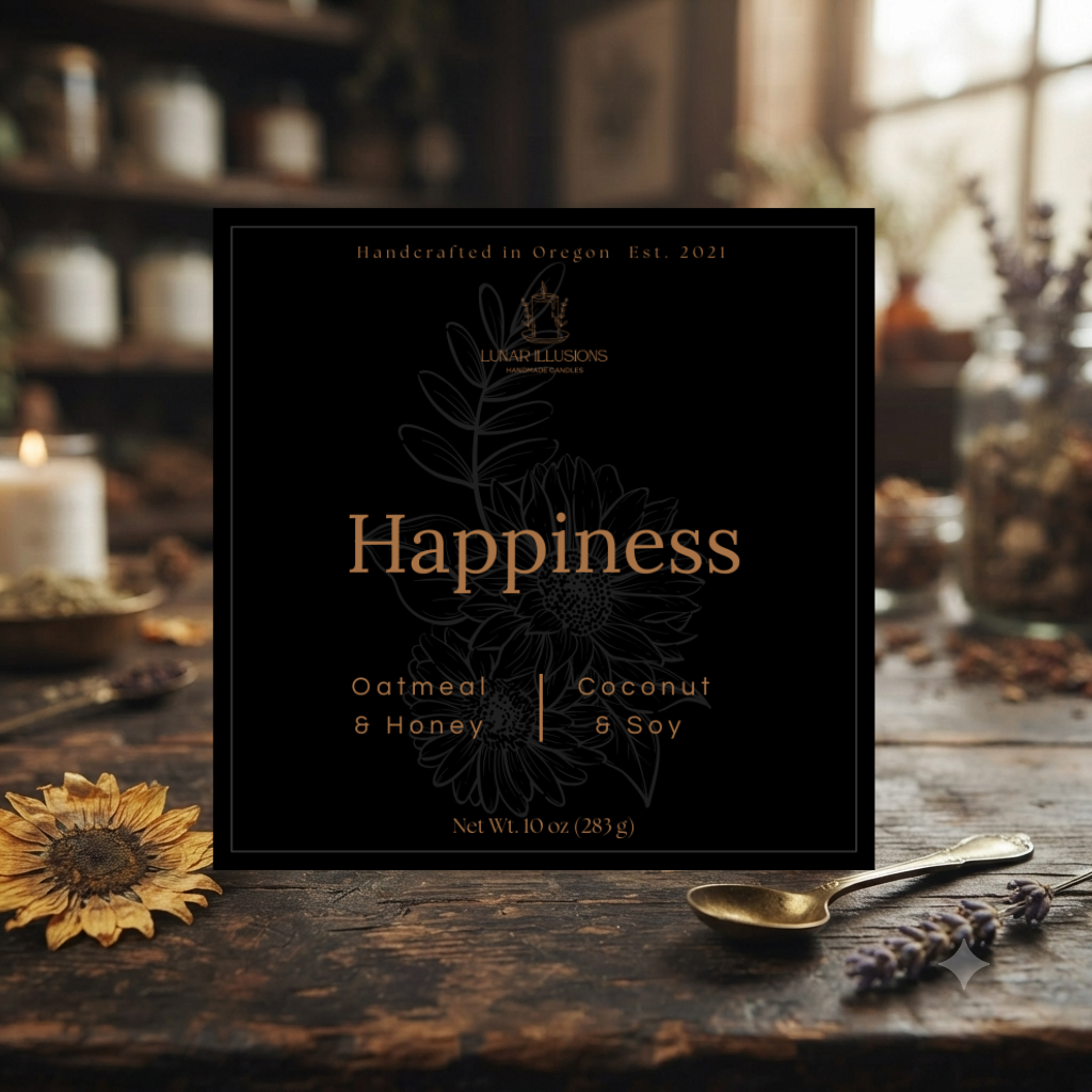 Happiness Intention Candle